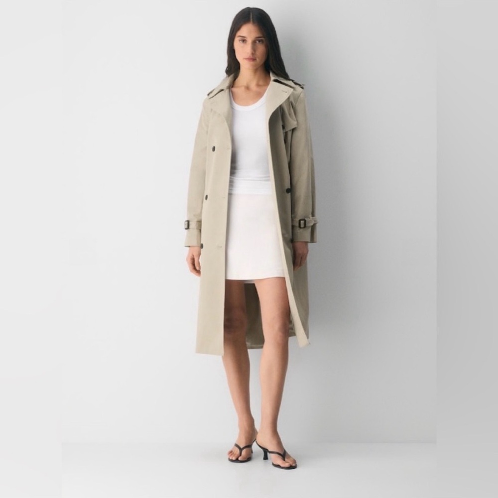Aritzia Wilifred Crepette Mini Skirt 4